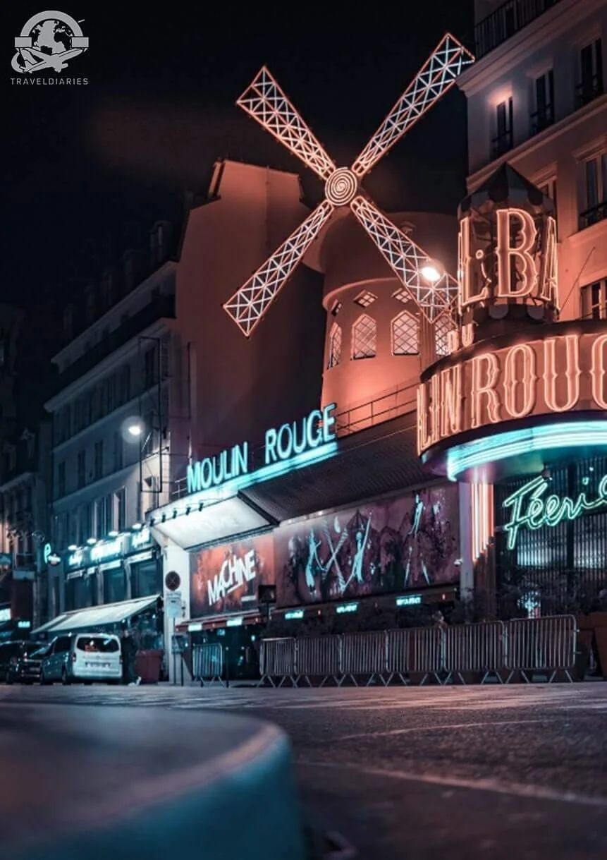 5. Moulin Rouge building - Paris, France