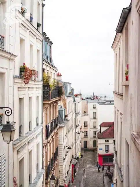 street view of Paris, France