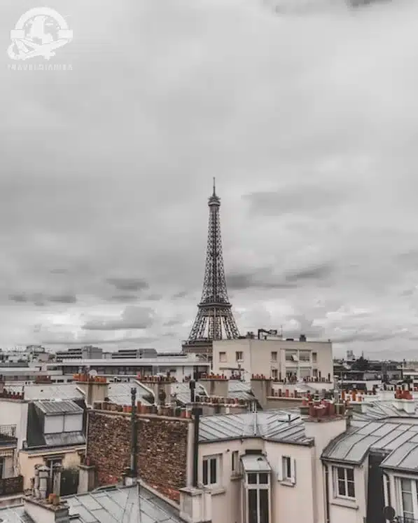 Eiffel Tower; Paris' France