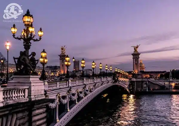 5. Parisian bridge; Paris, France